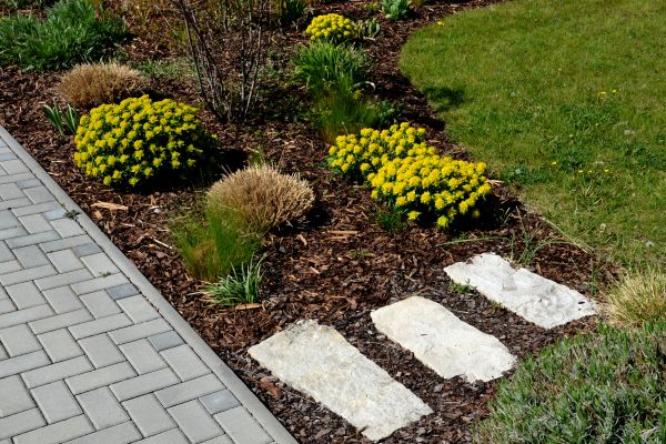 Garden Mulch Installation